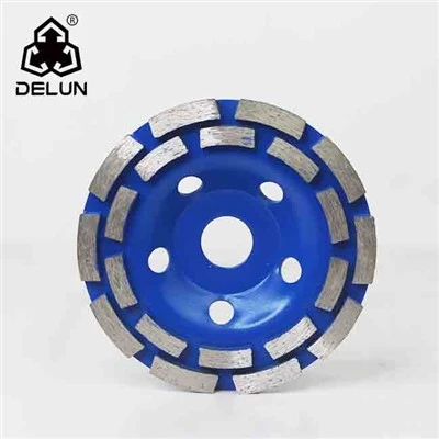 Delun Double Row Grinding Wheel Super Quality